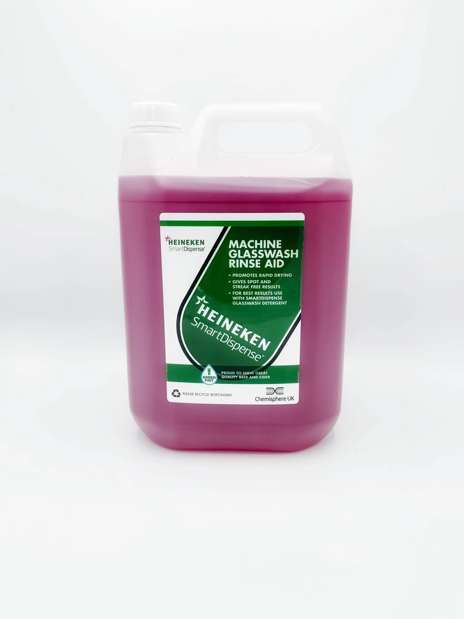 Heineken - Machine Glasswash Rinse Aid - Front