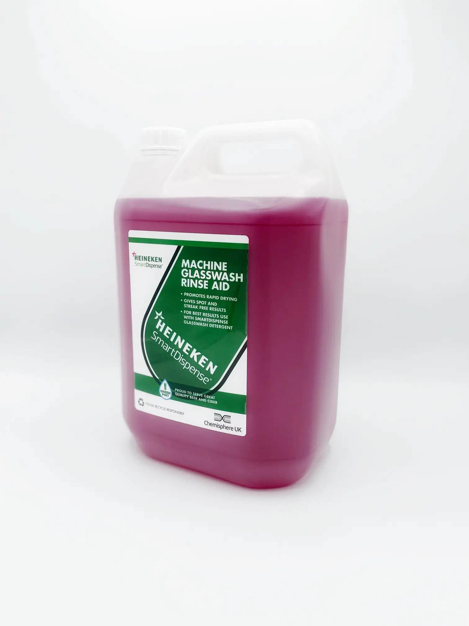Heineken - Machine Glasswash Rinse Aid - Side